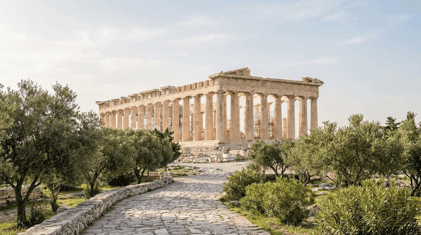 The Parthenon in Athens
